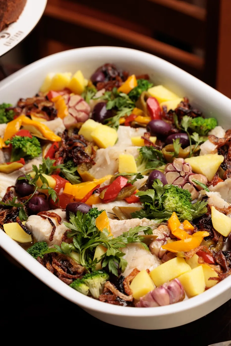Bacalhau do cardápio de encomendas do Quintana Gastronomia para a Ceia de Natal 2025 em Curitiba.