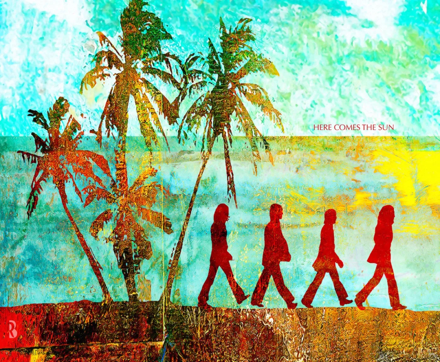 Here comes the sun, obra de Rogerio Borges sobre os Beatles em cartaz no Quintana