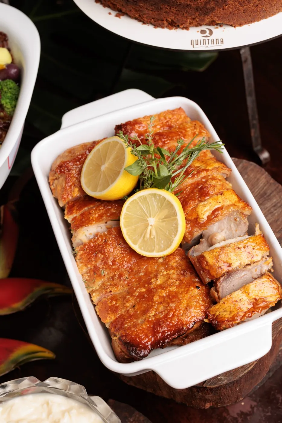 Pancetta do cardápio de encomendas do Quintana Gastronomia para a Ceia de Natal 2025 em Curitiba.