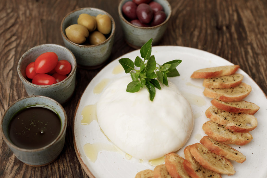 Burrata, encomenda Ceia de Natal Quintana