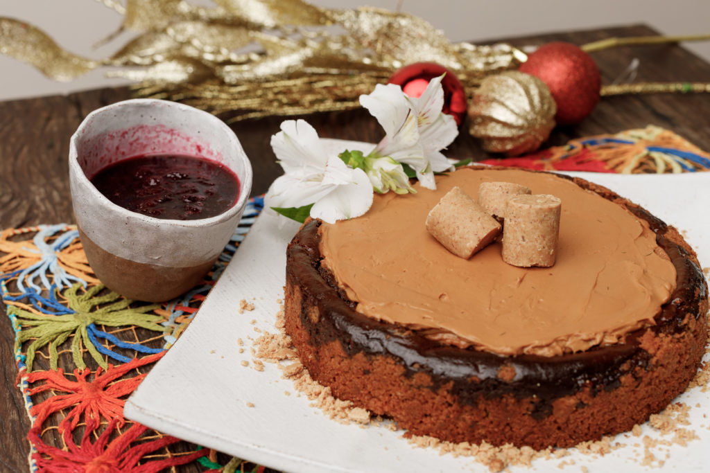 Cheesecake de doce de leite, encomendas Ceia de Natal Quintana 2020