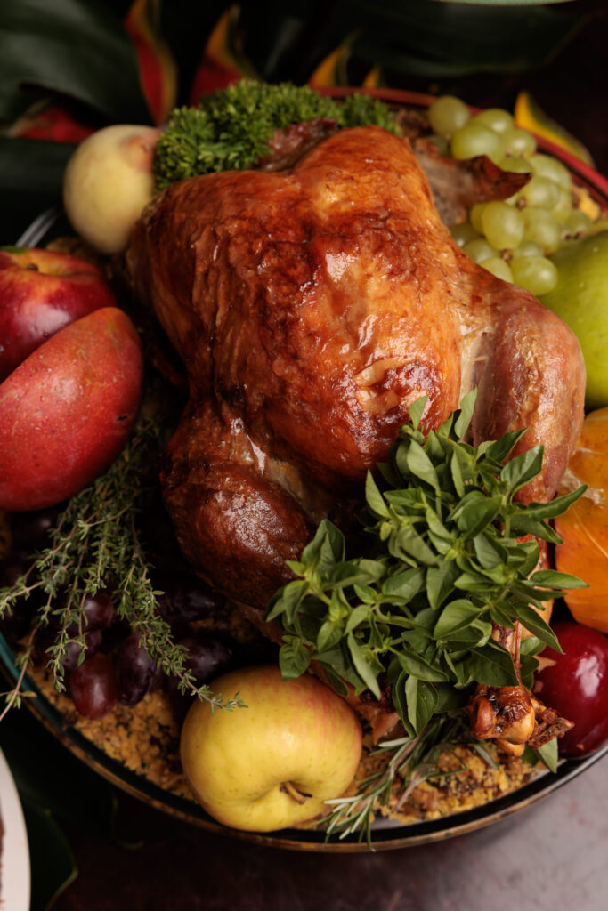 Peru do cardápio de encomendas do Quintana Gastronomia para a Ceia de Natal 2025 em Curitiba.